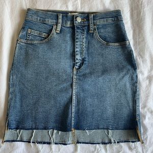 Denim Mini Skirt